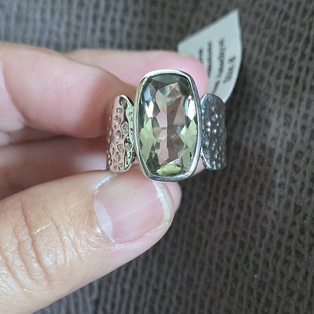 Shivam Green💚 Amethyst Statement Ring💍 - NWT
